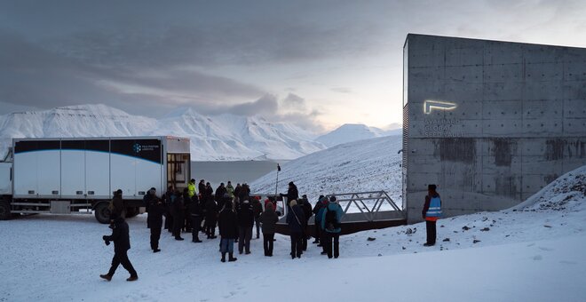 Svalbard Global Seed Vault Deposit - February 2026