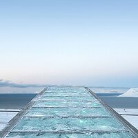 Aerial view of Svalbard Global Seed Vault