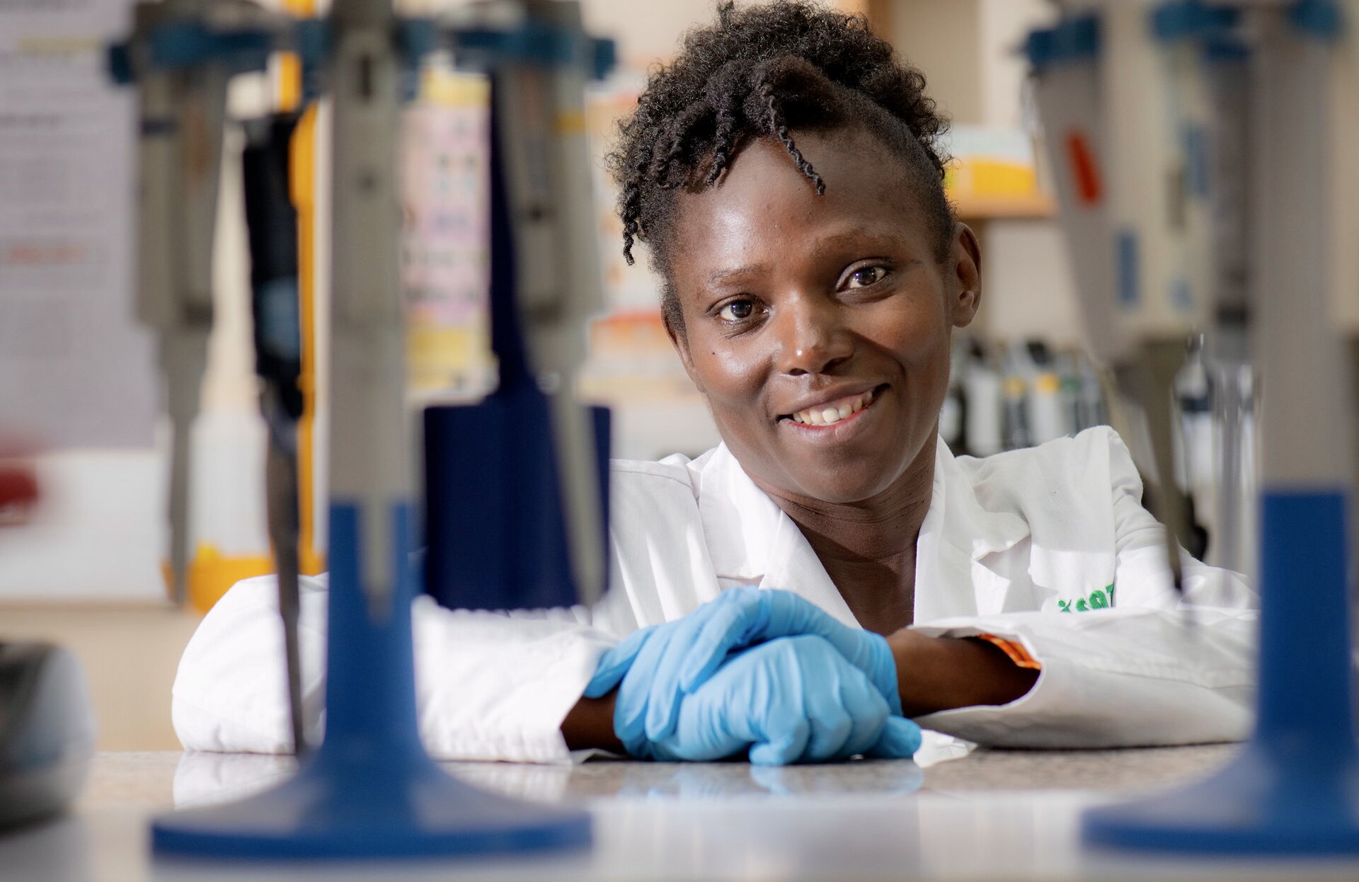 Damaris A. Odeny, Head of the Biotechnology Unit at the International Crops Research Institute for the Semi-Arid Tropics (ICRISAT) in Nairobi, and principal investigator of the finger millet pre-breeding project
